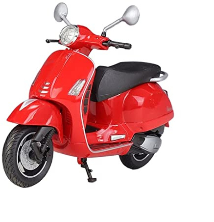 Für Vespa 2020 GTS Super, Maßstab 1:12, Kunststoffteile Und Legierung, Roller-Modell, Sportfahrrad, Nachbildung, Metalldruckguss-Fahrzeug, Roller-Modell, Simulation, Auto, Ornament-Sammlung, Geschenk-