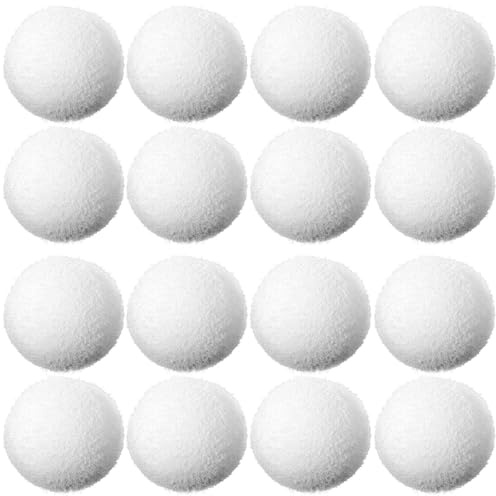 16x Boules De Nettoyage D'écume De Spa,réutilisables Boules D'éponge Éliminant L'écume Nettoyages De La Crasse, Absorbeurs D'écume De Spa Absorbant L'huile Pour Le Nettoyage Des Piscines Bain De Glace