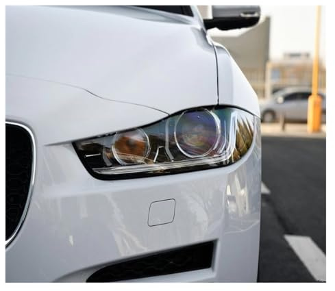 Hguvsjd Blocchi Fari Anteriori Per Jaguar Per XE Faro 2015-2019 Per XEL Gruppo Fari Allo Xeno HID Luce Auto Faro Proiettore Anteriore(Left headlight)