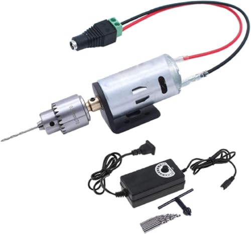 Versatile Craft Rotary Tool Electric Hand Drill Set for Resin Casting with 10 Drill Bits for Plastic Wood Polymer Clay Jewelry