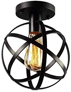 Kronleuchter, Außenlampe Industrie Deckenlampe V-intage Metallanhänger Lamp Restaurant, rustikale Leuchten Billardtisch-Leuchte-Beleuchtung hängen nahtloses Schmiedeeisenschweißen Hang