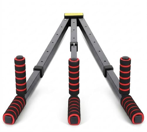 Leg Stretcher for Beginners – Improve Flexibility Fast at Home, Adjustable 3-Bar Split Trainer for MMA, Yoga, Dance & Fitness Training Equipment (Heavy Duty, Portable)