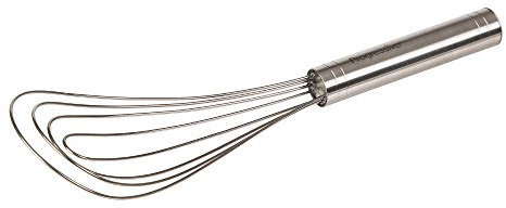 PrepWorks 10 Inch Fat Whisk - Stainless Steel Whisk for Mixing, Beating, and Stirring Sauces, Batter, and More