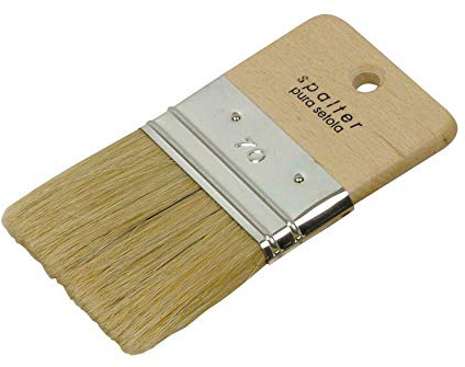 Nespoli S.R.L. N0P5103050 Spalter, Mango Madera, cerdas Efecto Onda, 70 mm