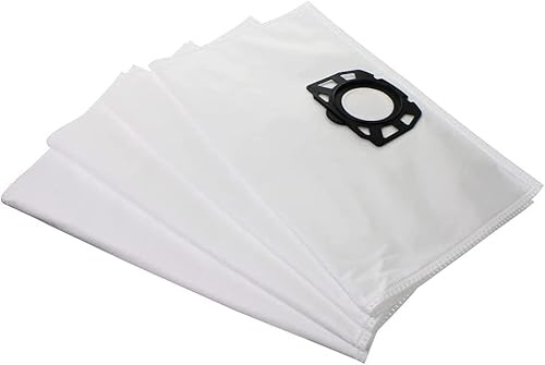 bartyspares 4 x Dust Bags for KARCHER WD4 WD5 WD6 MV4 MV5 MV6 Vacuum Cleaner