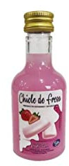 Lote de 25 Botellas de Licor la Rivera sin Alcohol (Sabor A ELEGIR). Regalos Originales. Detalles de Bodas, Bautizos, Comuniones y Eventos. DC (CHICLE FRESA)