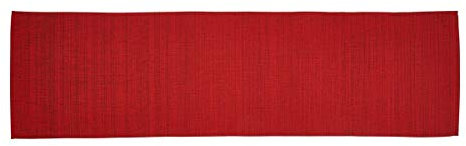 texpot Tischläufer 40 x 140 cm rot Outdoor wetterbeständig Terasse Lounge Balkon