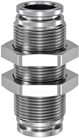 IQS - Racor neumático (acero, 4 mm, 6 mm, 8 mm, 10 mm, 12 mm)