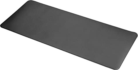 PATIKIL 35.4x15.7 Schreibtischmatte, 1-Pack PU Leder/Kork doppelseitiger wasserdichter Schreibtischschutz zum Schutz von Schreibtisch für Büro/Zuhause, Schwarz
