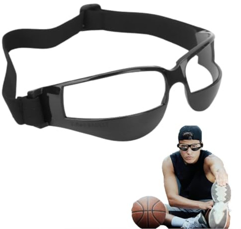 Occhialini da Dribbling da Pallacanestro Regolabili Occhiali Sportivi da Allenamento Anti-arco da Pallacanestro Leggera Visione da Campo Aiuto Per L'allenamento di Pallacanestro Per La Scuola