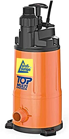 550W Tauchdruckpumpe 230V Zisternpumpe 4,2bar Druckpumpe Regenwasserpumpe | Fördermenge bis 4.800L/h, Förderhöhe bis 42m