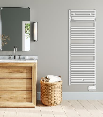 THERMOR - Sèche-serviettes électrique CORSAIRE 2 blanc digital étroir 500W - THERMOR - 473303