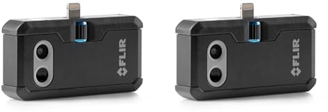 FLIR ONE Pro - iOS - Professional Grade Thermal Camera for Smartphones - with VividIR and MSX Image Enhancement Technology (Packung mit 2)