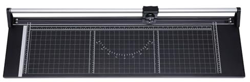 HotcoS Rollschneider, Präzisions-Rotationspapierschneider, robuster Papierschneider, Titan-Papierschneider, Scrapbooking-Werkzeug für Fotopapier Film Büropapier dünnes Kunststoff-Weichbrett