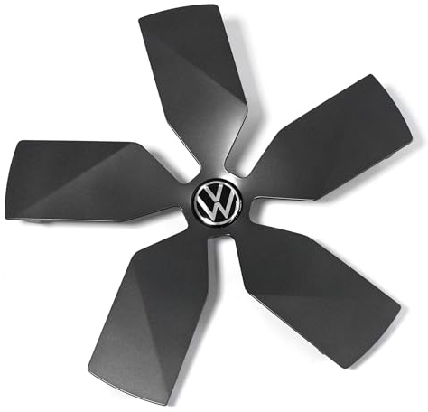 Volkswagen 3J0601169A2ZT Radzierblende (1 Stück) Radkappe Radzierkappe, grau