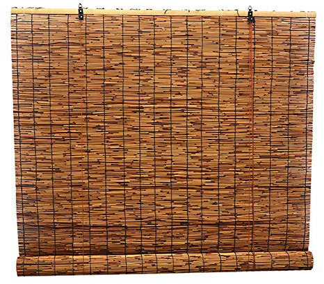 Bamboo Roller Shade 90 cm/150 cm Wide Thermal Insulation for Window Garden Porch Outdoor Kitchen Privacy Blind