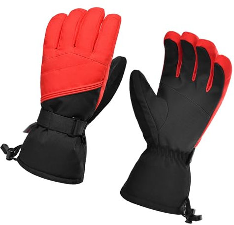 Wegiwuca Winterhandschuhe Windschutzhandschuhe Männer Frauen Warmen Handschuhe Kaltes Wetter Touchscreens Handschuhe Zum Radfahren Laufen