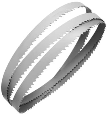 Geschliffenes Zahnsägeblatt, M42 Bi-Metall-Bandsägeblätter 6TPI, 13 x 0,6 mm scharfes Bandsägeblatt, kompaktes Bandsägeblatt in verschiedenen Längen for Schneiden von Metall, 1 Stück(56 1/2 inch)