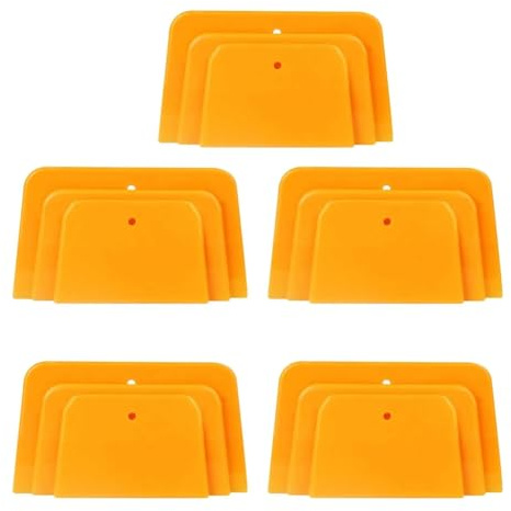 Fegtrtyoa Spalmatori per Carrozzeria 3 Dimensioni Spalmatore per Carrozzeria In Plastica Riutilizzabile per Stucchi Automobilistici, Stucchi, Smalti, Stucchi e Vernici