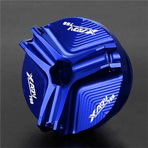 Motociclette Accessori Viti Coperchio Tappo Tazza Filtro Olio Motore Moto M19 * 2.5 Per Honda XADV750 X-ADV 750 X ADV XADV 2017-2023 2024 2025 2026(Blue B)