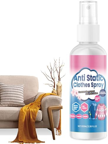 Anti Static Spray for Clothes Universal Antistatic Fabric Smoothen 100ml
