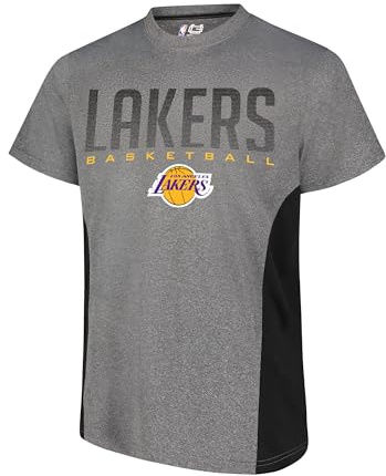 Ultra Game Men's Short Sleeve for Ultra Game NBA Men s Active Tee Shirt, Charcoal Heather, M UK