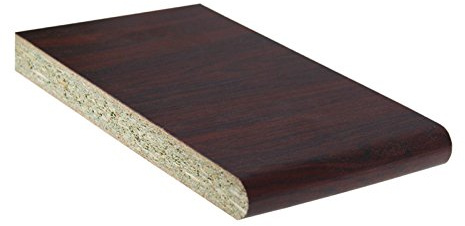 Rosewood, 150mm 5m Long Laminate Window Board Cill Moisture-Resistant 23mm Chipboard UPVC Plastic Internal Sill Polyboard Duraboard