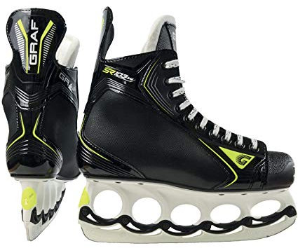 GRAF Super G 103 V4 Skate mit T-Blade System Modell 2020 Inclusive Kufenschoner, Größe:8.5 = 42 2/3