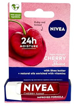 Nivea Cherry Shine Pflegender Lippenbalsam, 5 ml