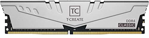 TEAMGROUP T-Create TTCCD464G3200HC22DC01 Classic - Memoria RAM DDR4 de 64 GB (2 x 32 GB) 3200 MHz (PC4 25600) CL22 para Ordenador de sobremesa, 10 L, Doble Canal