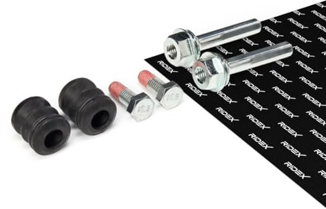 RIDEX 1165G0096 Kit manicotti di guida Pinza freno Anteriore Posteriore Compatibilità con RENAULT Clio 2 BB0/1/2, CB0/1/2
