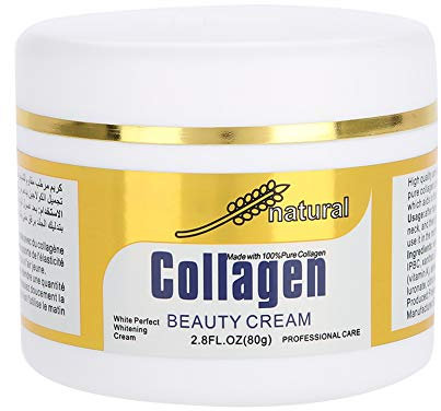 Crema giorno e notte idratante antietà con collagene puro al 100%, Creme da 80g Cura Giorno idratante Viso Antirughe intensivo,per leviga le rughe e linee sottili,pelle più tonica e giovan