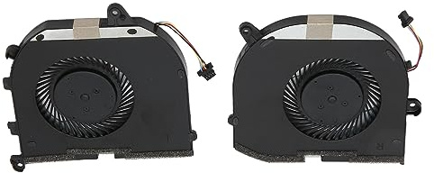 Ventilateur de Refroidissement pour Ordinateur Portable pour XPS 15 9570 7590 Series 008YY9 0TK9J1, Refroidisseur CPU GPU 4 Broches (Ventilateur de Refroidissement CPU et GPU)