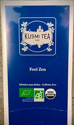 Kusmi Tea - Feel Zen - Box mit 25 Musselin-Teebeuteln