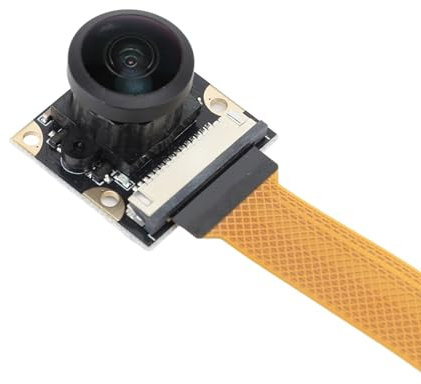 1080P HD-Kameramodul für RPi 5 und RPi Zero-Serie, 5-MP-Kameramodul mit 220-Grad-Superweitwinkel, für OV5647-Sensor, Unterstützt Manuellen Fokus