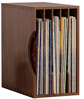 CD DVD förvaringshyllor Vinyl skivförvaringsställ Träförvaringslåda Hem LP12 tum gammal skivförvaringslåda CD-skivställ CD-förvaringslåda CD DVD Organizer
