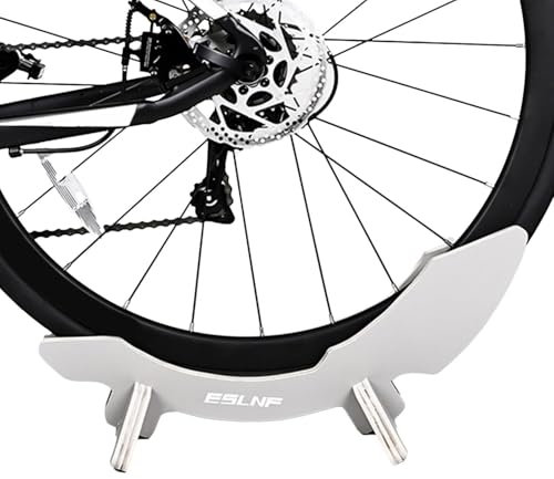 Ynnhik Fahrradhalter Bodenständer – Parkhalterung aus, Fahrradunterstützung | Einzelfahrräder, Garagen-Bodenständer, Verstellbarer -Fahrradaufbewahrung, Fahrrad-Ausstellungsständer für Rennräder, FA
