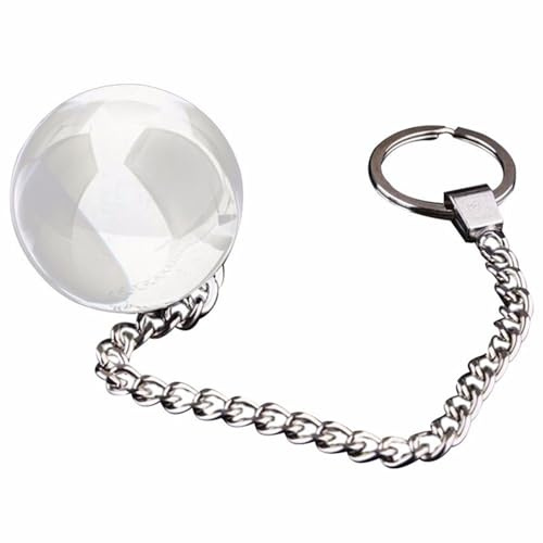 Qiyasex Liebeskugeln Für Die Frau Analkugeln Für Mann Anal Kugeln Analkugeln Aus Glas Mit Metallkette, Temperaturspiel Für Männer & Frauen Analkette Für Prostata- Und Vaginalmassage(3.5cm)