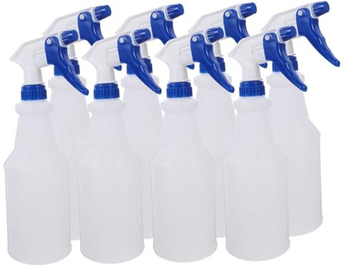 HAPINARY Pulverizador de Agua Pequeño de Plástico 750ml Pe, 8 Unidades