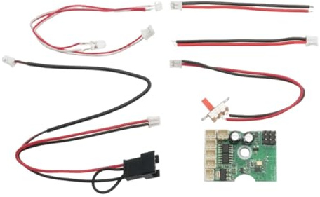 TTETTZ RC Car Circuit Board Placa Principal Repuesto Receptor Accesorios Fabricados en PP y Metal Adecuados para Aficionados a Automóviles Adecuado para Uso