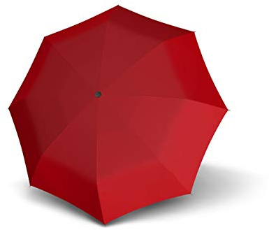 Doppler Carbonsteel Uni Magic fickparaply - extremt stabil - automatisk öppning och stängning, Färg: röd, One Size