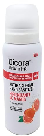 Dicora Urban Fit Spray Limpiador de Manos Cítricos & Melocotón 75 ml