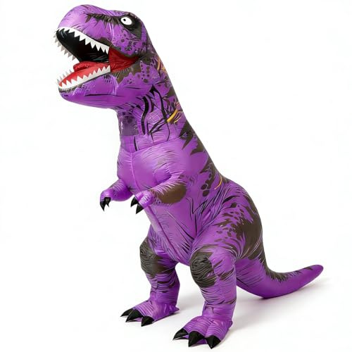 JASHKE Costume Dinosaure Gonflable Déguisement Dinosaure Gonflable Adulte Costume Gonflable Deguisement Dinosaure Adulte