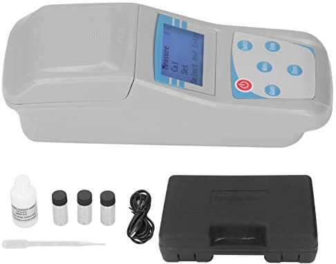 DEWIN Medidor de turbidez Digital, medidor de turbidez portátil Inteligente de Mano de microcomputadora Probador de Calidad del Agua