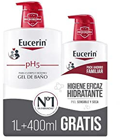 Eucerin - Baño Gel Familia Embalar - 1000ml + 400ml