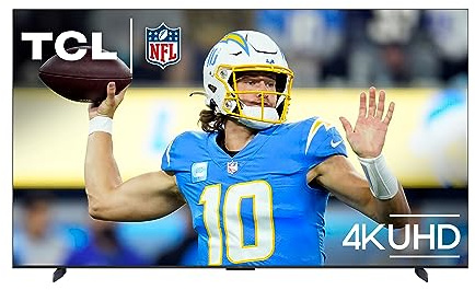 TCL 98-Inch Class S5 4K LED Smart TV with Google TV (98S550G, 2023-Model), Dolby Vision, HDR Ultra, Dolby Atmos, Google Assistant Built-In with Voice Remote, Works with Alexa, Streaming UHD Television