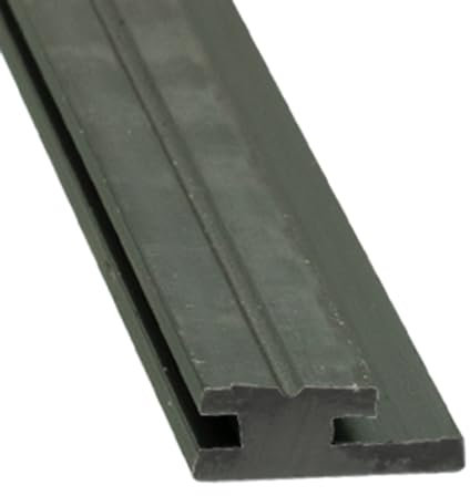 Magnetic Shower Seals for Channels | Sold in Pairs | Folding T with Magnet | Fits Into 7mm Channel | 2 Metres Long | MAG032 (200cm)