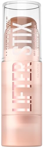 Maybelline New York - Stick Visage Multi-Usages - Look Naturel et Structuré - Unifie et Illumine le Teint, Sculpte le Visage, Corrige les Imperfections - Lifter Stix - Teinte : 70