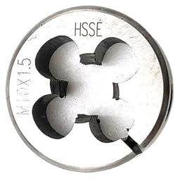 Runde Schneideisen Rundes Gewindeschneideisen HSSE AR-D Metrisches Feingewinde-Rundgewindeschneideisen M3 M4 M5 M6 M8 M9 M10 M12 M14 M16 X0,35L X0,75L X1,5L Schraubengewindeschneideisen (M9X1L)(M10x1.
