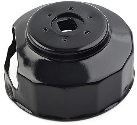 FSFYUK Motorrad 76mm Flute End Cap Stil Ölfilterschlüssel Entfernung Für Breakout auf Filter mit einem 14-square-edge